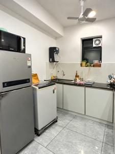 Kitchen Image of 658 Sq.ft 1 BHK Apartment / Flat for rent in Nanma One Cochin, Eroor Kochi for Rs. 32000