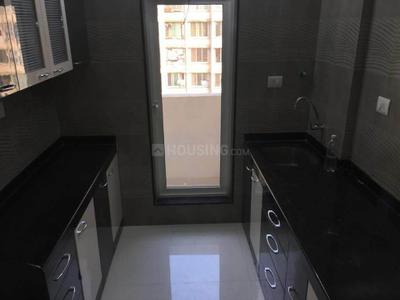 Kitchen Image of 850 Sq.ft 2 BHK Apartment / Flat for rent in Sheth Vasant Fiona, Thane West Thane for Rs. 43000