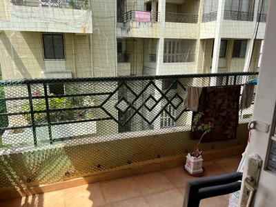 Balcony Image of 630 Sq.ft 1 BHK Apartment / Flat for sale in Goel Ganga Atharva Ganga, Pashan Pune for Rs. 5800000