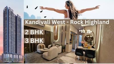 Image of 850 Sq.ft 2 BHK Apartment / Flat for sale in Kandivali West, Mumbai for Rs. 12600000