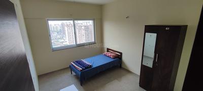 Bedroom Image of 1090 Sq.ft 2 BHK Apartment / Flat for rent in K Raheja Vistas Premiere, Mohammed Wadi Pune for Rs. 38000