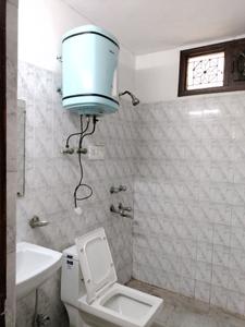 Common Bathroom One Image of 1800 Sq.ft 3 BHK Apartment / Flat for sale in CGHS Sahita Apartment, Sector 4 Dwarka New Delhi for Rs. 32500000