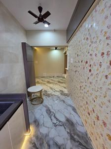 Kitchen Image of 665 Sq.ft 1 BHK Apartment / Flat for rent in Parth Lakeview, Dighe Thane for Rs. 45000