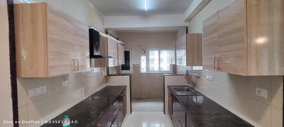 Kitchen Image of 1500 Sq.ft 3 BHK Apartment / Flat for rent in L And T Raintree Boulevard, Sahakara Nagar Bengaluru for Rs. 70000