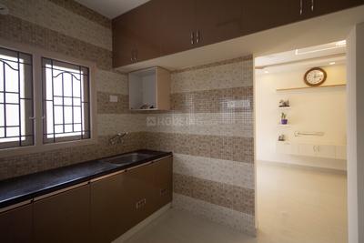 Kitchen Image of 1100 Sq.ft 3 BHK Apartment / Flat for sale in Pozhichalur Chennai for Rs. 7200000