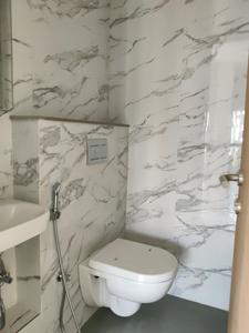 Common Bathroom Image of 645 Sq.ft 1 BHK Apartment / Flat for rent in Lodha Upper Thane Treetops A To F C1 C2, Bhiwandi Thane for Rs. 15499