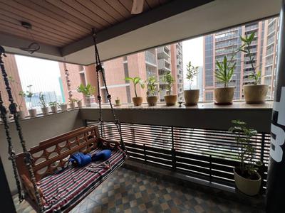 Balcony Image of 2550 Sq.ft 4 BHK Apartment / Flat for sale in Sun Skypark, Ambli Ahmedabad for Rs. 25100000
