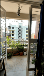 Image of 1055 Sq.ft 2 BHK Apartment / Flat for rent in Sai Krupa Galaxy Phase II, Thergaon, Pune for Rs. 21000
