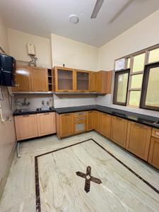 Kitchen Image of 1200 Sq.ft 2 BHK Builder Floor for rent in Green Park Extension New Delhi for Rs. 80000
