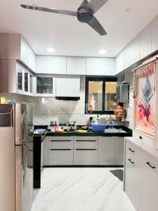 Kitchen Image of 1344 Sq.ft 2 BHK Apartment / Flat for sale in Janki The Centrum, Dahin Nagar Surat for Rs. 6700000
