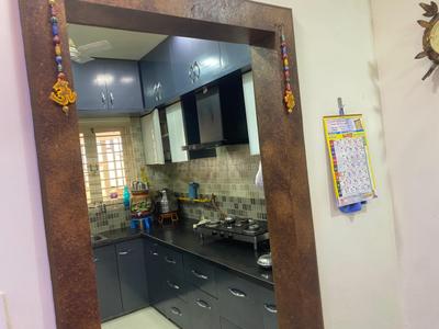 Kitchen Image of 200 Sq.ft 3 BHK Independent House for sale in Ghuma Ahmedabad for Rs. 2170000
