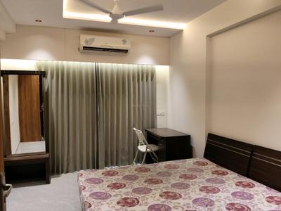Bedroom Image of 2200 Sq.ft 3 BHK Apartment / Flat for rent in Pramukh Omkar Rivanta 1, Randesan Gandhinagar for Rs. 45000