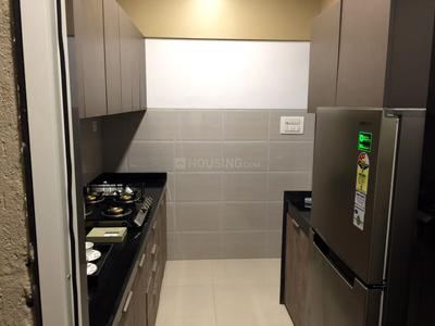 Kitchen Image of 590 Sq.ft 1 BHK Apartment / Flat for sale in JP Codename Starlife, Mira Road East Mira Bhayandar for Rs. 6900000