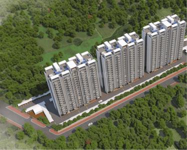 Image of 959 Sq.ft 2 BHK Apartment / Flat for sale in Kasturi Apostrophe Hinjawadi Tower B, Hinjawadi Phase 3, Pune for Rs. 8448000