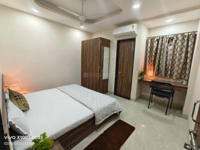 Bedroom Image of 1500 Sq.ft 1 BHK Apartment / Flat for rent in Mahalakshmi Nagar Indore for Rs. 22000