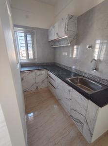 Kitchen Image of 550 Sq.ft 1 BHK Builder Floor for rent in Teachers Colony Bengaluru for Rs. 23000