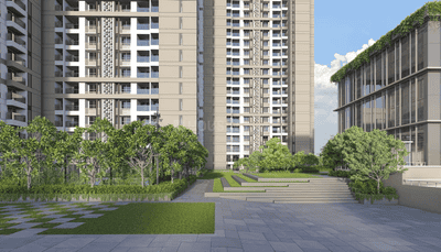 Image of 943 Sq.ft 2 BHK Apartment / Flat for sale in Godrej Aqua Vista, Keshav Nagar, Pune for Rs. 9600000