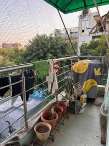 Balcony Image of 600 Sq.ft 2 BHK Builder Floor for rent in Netaji Subhash Apartments, Sector 13 Dwarka New Delhi for Rs. 22500