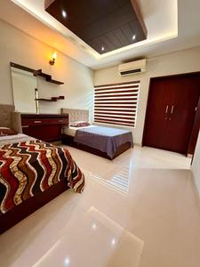 Bedroom Image of 1690 Sq.ft 3 BHK Apartment / Flat for rent in Galaxy Ellyzium Court, Vellayil Kozhikode for Rs. 45000