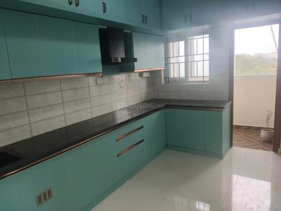 Kitchen Image of 1500 Sq.ft 3 BHK Apartment / Flat for rent in Hoodi Bengaluru for Rs. 60000