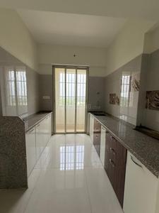 Kitchen Image of 650 Sq.ft 1 BHK Apartment / Flat for rent in Rutu Riverview Classic, Kalyan West Kalyan for Rs. 12999