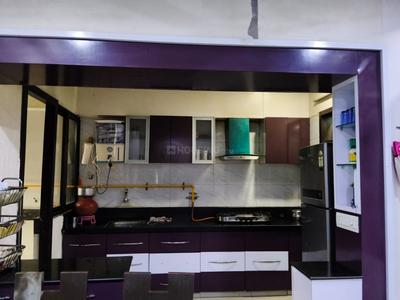 Kitchen Image of 1890 Sq.ft 3 BHK Apartment / Flat for rent in Avirat Silver Gardenia, Gota Ahmedabad for Rs. 33000