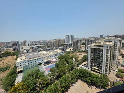 Balcony Image of 2200 Sq.ft 3 BHK Apartment / Flat for rent in Builtology The Residence, Pal Gam Surat for Rs. 32000