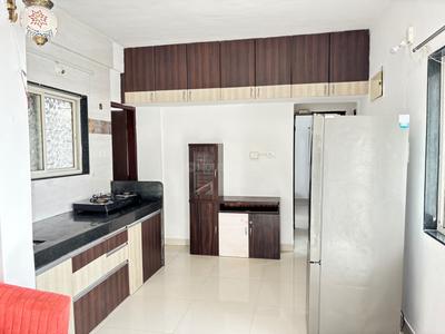Kitchen Image of 905 Sq.ft 2 BHK Apartment / Flat for rent in SK Om Paradise B And C Wing, Vikas Nagar Pune for Rs. 25000