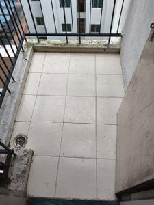 Balcony Image of 650 Sq.ft 2 BHK Apartment / Flat for rent in Solaris Joka, Joka Kolkata for Rs. 16000