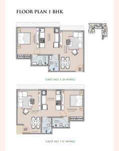 Image of 550 Sq.ft 1 BHK Apartment / Flat for sale in Ornate Rise, Bhiwandi, Thane for Rs. 3725800