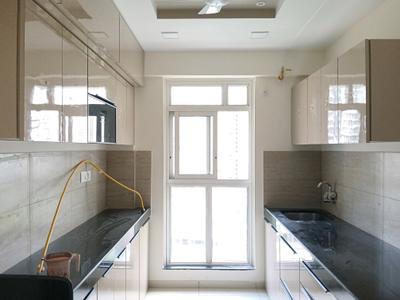 Kitchen Image of 1200 Sq.ft 3 BHK Apartment / Flat for rent in Godrej Emerald, Kasarvadavali Thane for Rs. 37989