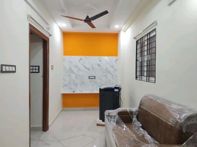 Living Room Image of 650 Sq.ft 1 BHK Apartment / Flat for rent in Kondapur Hyderabad for Rs. 22000