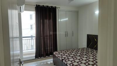Bedroom Image of 1550 Sq.ft 3 BHK Apartment / Flat for rent in Maxxus Elanza, PR7 Airport Road Zirakpur for Rs. 35000