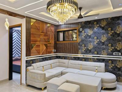 Living Room Image of 600 Sq.ft 3 BHK Apartment / Flat for sale in Nawada New Delhi for Rs. 6000000