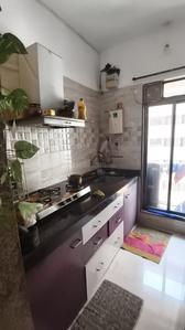 Kitchen Image of 710 Sq.ft 1 BHK Apartment / Flat for sale in Paradise Sai Harmony, Ulwe Navi Mumbai for Rs. 6300000