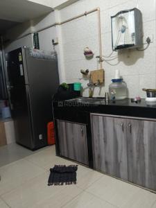 Kitchen Image of 890 Sq.ft 2 BHK Apartment / Flat for rent in Kopar Khairane Navi Mumbai for Rs. 45000