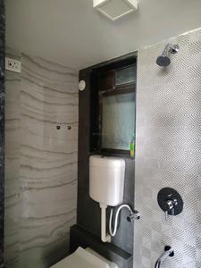Common Bathroom Image of 1040 Sq.ft 2 BHK Apartment / Flat for rent in Darshan Platinum Heritage, Hiranandani Estate Thane for Rs. 42000