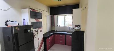 Kitchen Image of 560 Sq.ft 1 BHK Apartment / Flat for rent in Dapodi Pune for Rs. 25000