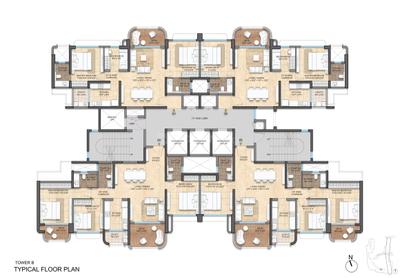 Image of 1900 Sq.ft 3 BHK Apartment / Flat for sale in Lodha Elanza, Dommasandra, Bengaluru for Rs. 25000000