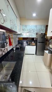 Kitchen Image of 1100 Sq.ft 2 BHK Apartment / Flat for sale in Maruti Shubh Vastu Heights, Jagatpur Ahmedabad for Rs. 6500000