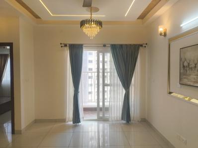 Living Room Image of 640 Sq.ft 1 BHK Apartment / Flat for rent in Eden Park At The Prestige City, Sarjapur Bengaluru for Rs. 33000