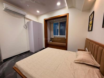 Bedroom Image of 1950 Sq.ft 3 BHK Apartment / Flat for rent in Bhayli Vadodara for Rs. 60000
