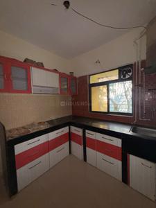 Kitchen Image of 624 Sq.ft 1 BHK Apartment / Flat for rent in Saket Paradise, Kalyan West Kalyan for Rs. 13500