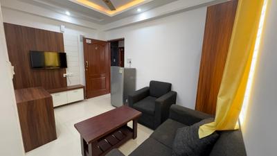 Living Room Image of 580 Sq.ft 1 BHK Apartment / Flat for rent in S.G. Palya Bengaluru for Rs. 24999