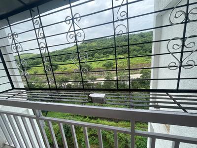 Balcony Image of 410 Sq.ft 1 BHK Apartment / Flat for sale in Pirangut Pune for Rs. 2150000