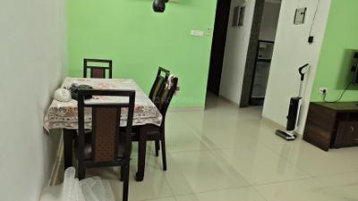 Living Room Image of 1810 Sq.ft 3 BHK Apartment / Flat for rent in Rehab Balaji Delta Tower 1, Ulwe Navi Mumbai for Rs. 77000