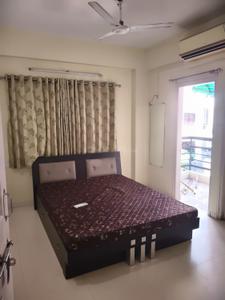 Bedroom Image of 1100 Sq.ft 2 BHK Apartment / Flat for rent in Kameshwar Annex, Motera Ahmedabad for Rs. 25000