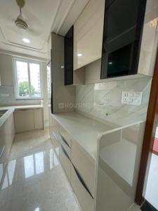 Kitchen Image of 1375 Sq.ft 3 BHK Apartment / Flat for sale in Keshupura Jaipur for Rs. 6637000
