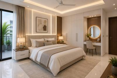 Bedroom Image of 2000 Sq.ft 4 BHK Villa for sale in Saibaba Colony Coimbatore for Rs. 10500000