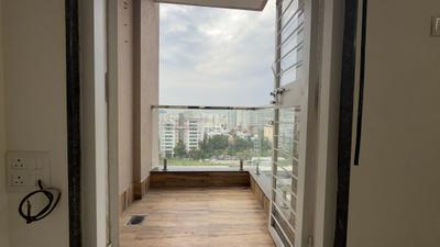 Balcony Image of 1021 Sq.ft 2 BHK Apartment / Flat for rent in Metropark County, Balewadi Pune for Rs. 34000